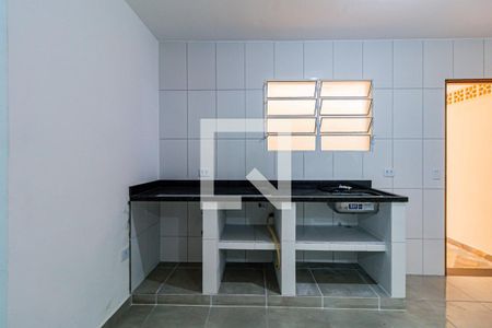 Cozinha de casa para alugar com 1 quarto, 40m² em Jardim das Esmeraldas, São Paulo