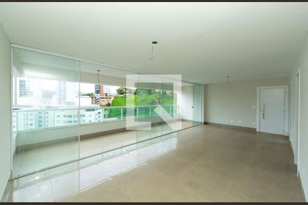 SALA de apartamento à venda com 4 quartos, 134m² em Luxemburgo, Belo Horizonte