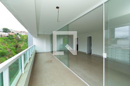VARANDA de apartamento à venda com 4 quartos, 134m² em Luxemburgo, Belo Horizonte