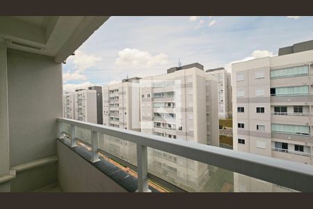 Varanda Sala/Cozinha de apartamento à venda com 3 quartos, 56m² em Vila Rio Branco, Jundiaí