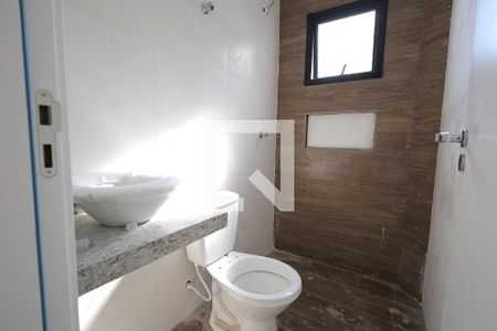 Banheiro de apartamento à venda com 2 quartos, 107m² em Parque Novo Oratório, Santo André