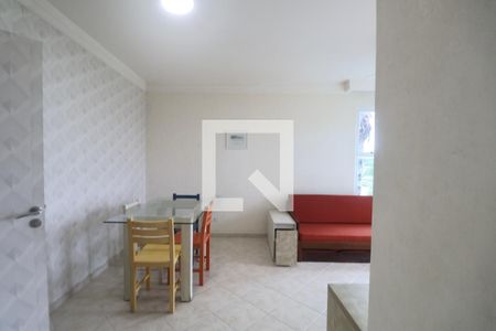Sala de apartamento para alugar com 2 quartos, 73m² em Jardim Virginia, Guarujá