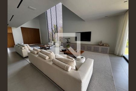 Sala de casa de condomínio à venda com 5 quartos, 1500m² em Barra da Tijuca, Rio de Janeiro