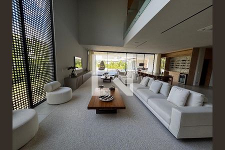 Sala de casa de condomínio à venda com 5 quartos, 1500m² em Barra da Tijuca, Rio de Janeiro