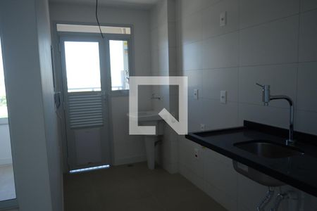 Cozinha de apartamento para alugar com 1 quarto, 57m² em Jardim Santa Helena, Suzano
