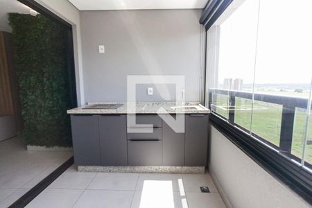Varanda de apartamento para alugar com 2 quartos, 68m² em Jardim Sul, Uberlândia