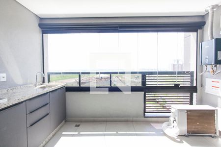 Varanda de apartamento para alugar com 2 quartos, 68m² em Jardim Sul, Uberlândia