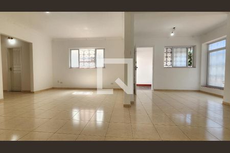 Detalhe Sala de casa para alugar com 3 quartos, 250m² em Boqueirão, Santos