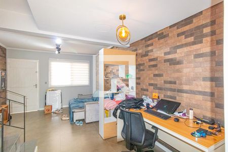 Sala de casa de condomínio para alugar com 2 quartos, 80m² em Rio Branco, Canoas