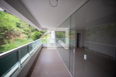 Sala de apartamento à venda com 4 quartos, 134m² em Luxemburgo, Belo Horizonte