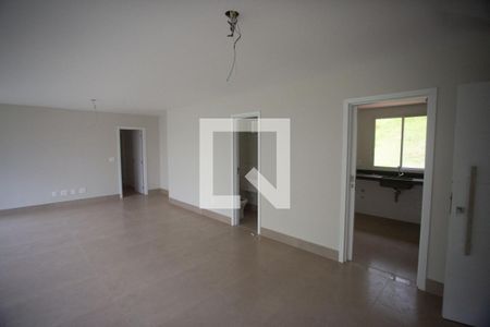 Sala de apartamento à venda com 4 quartos, 134m² em Luxemburgo, Belo Horizonte