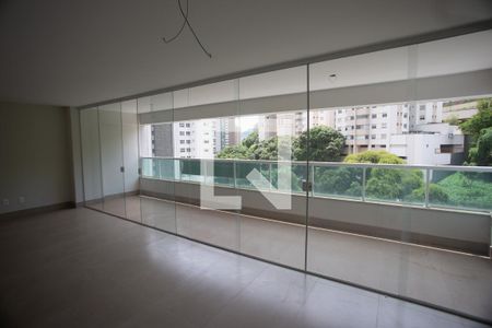 Sala de apartamento à venda com 4 quartos, 134m² em Luxemburgo, Belo Horizonte