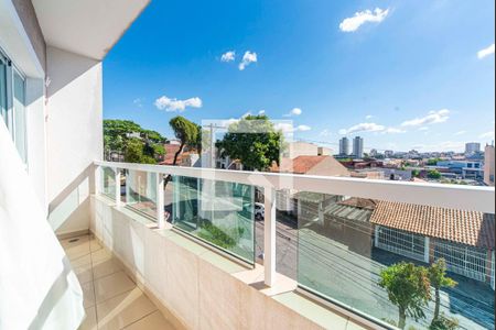 Varanda da Sala de apartamento à venda com 3 quartos, 140m² em Vila Leopoldina, Santo André