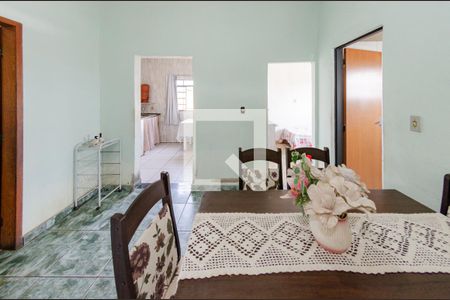 Sala de jantar de casa à venda com 6 quartos, 140m² em Dom Bosco, Belo Horizonte