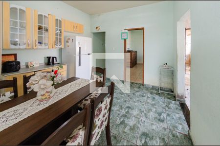 Sala de jantar de casa à venda com 6 quartos, 140m² em Dom Bosco, Belo Horizonte