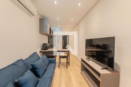 Sala de apartamento para alugar com 1 quarto, 33m² em Bela Vista, São Paulo