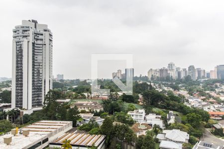 Vista da Varanda de apartamento para alugar com 1 quarto, 39m² em Empresarial 18 do Forte, Barueri
