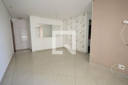 Sala de apartamento à venda com 3 quartos, 67m² em Vila Homero Thon, Santo André