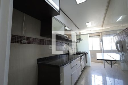 Cozinha de apartamento à venda com 3 quartos, 67m² em Vila Homero Thon, Santo André