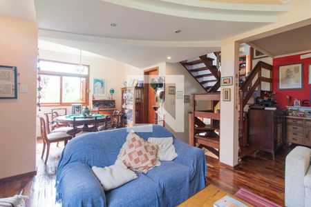 Sala de casa de condomínio à venda com 3 quartos, 142m² em Cavalhada, Porto Alegre