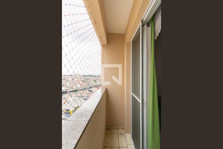 Varanda da Sala de apartamento para alugar com 2 quartos, 44m² em Vila Ema, São Paulo