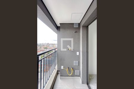 Varanda da Sala de kitnet/studio à venda com 1 quarto, 30m² em Quarta Parada, São Paulo