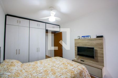 Quarto 1 - Suíte de casa à venda com 2 quartos, 147m² em Jardim Stella, Santo André