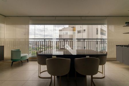 Varanda gourmet de apartamento para alugar com 3 quartos, 111m² em Cidade Mãe do Céu, São Paulo