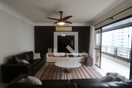 Sala de apartamento para alugar com 4 quartos, 163m² em Vila Luís Antônio, Guarujá