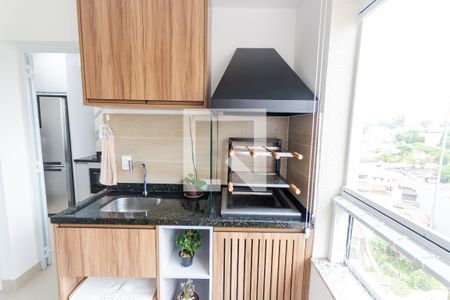 Varanda de apartamento à venda com 3 quartos, 96m² em Vila Lea, Santo André