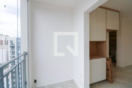 Varanda de kitnet/studio para alugar com 2 quartos, 36m² em Jardim Caravelas, São Paulo