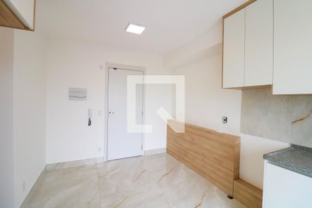 Sala / Cozinha de kitnet/studio para alugar com 2 quartos, 36m² em Jardim Caravelas, São Paulo