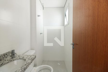 Banheiro de kitnet/studio à venda com 1 quarto, 18m² em Vila Esperança, São Paulo