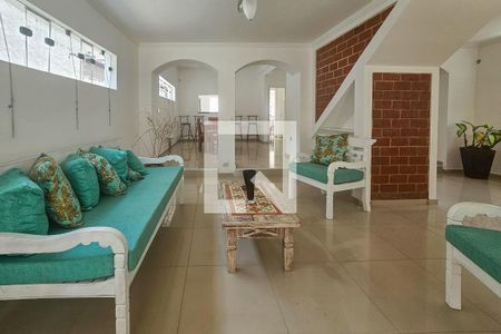 Sala de casa para alugar com 4 quartos, 240m² em Jardim Tres Marias, Guarujá