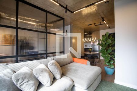 Sala de apartamento à venda com 2 quartos, 70m² em Panamby, São Paulo