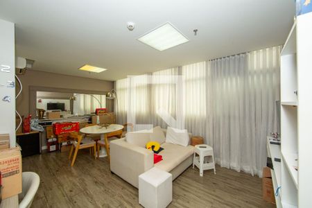 SALA de apartamento para alugar com 1 quarto, 70m² em Luxemburgo, Belo Horizonte