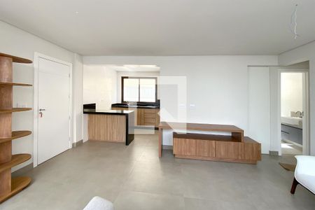 Sala de apartamento para alugar com 2 quartos, 134m² em Santo Antônio, Belo Horizonte