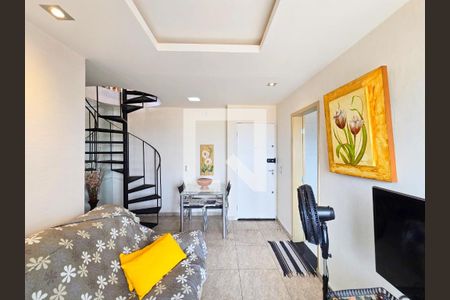 Duplex Sala 01 de apartamento à venda com 3 quartos, 99m² em Parque Continental, Guarulhos