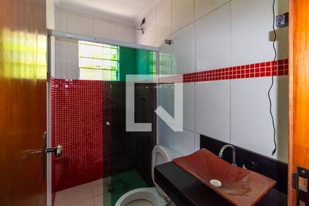 Banheiro da Suíte 1 de casa à venda com 2 quartos, 100m² em Vila Renato (zona Leste), São Paulo