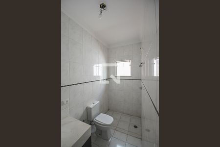 Banheiro da Suíte de casa à venda com 3 quartos, 210m² em Jardim Copacabana, São Bernardo do Campo