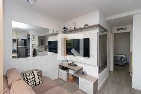 Sala/Cozinha de apartamento à venda com 2 quartos, 40m² em Vila Isolina Mazzei, São Paulo