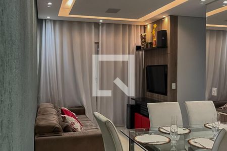 Sala de apartamento à venda com 3 quartos, 86m² em Pompéia, Belo Horizonte