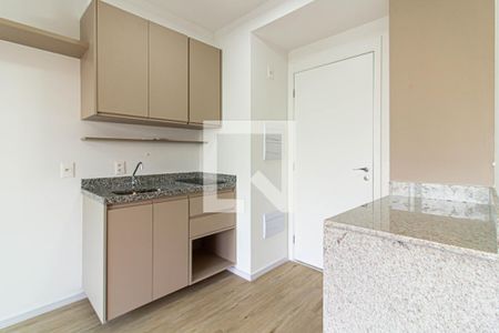Cozinha de kitnet/studio para alugar com 1 quarto, 32m² em Pompeia, São Paulo