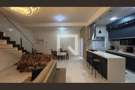 Sala - Sala de Jantar de casa à venda com 4 quartos, 225m² em Vila Alzira, Santo André