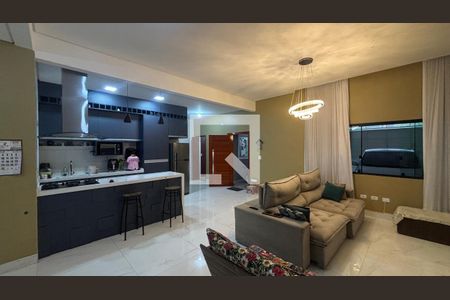 Sala - Sala de Jantar de casa à venda com 4 quartos, 225m² em Vila Alzira, Santo André
