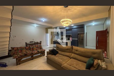 Sala - Sala de Jantar de casa à venda com 4 quartos, 225m² em Vila Alzira, Santo André