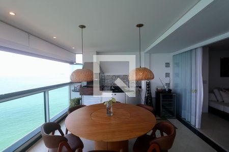 Varanda de apartamento para alugar com 4 quartos, 210m² em Sítio Paecara (vicente de Carvalho), Guarujá