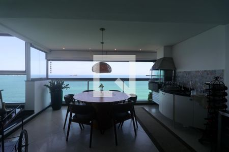 Varanda de apartamento para alugar com 4 quartos, 210m² em Sítio Paecara (vicente de Carvalho), Guarujá