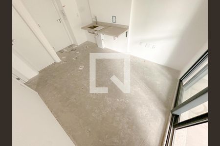 Sala/Cozinha de kitnet/studio à venda com 1 quarto, 43m² em Perdizes, São Paulo