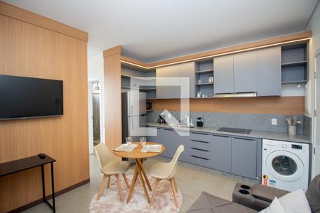 Sala / Cozinha de apartamento para alugar com 1 quarto, 32m² em Beatriz, Contagem